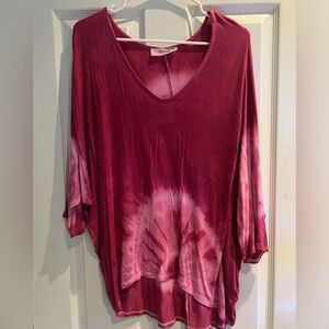 Tie dye long sleeve top